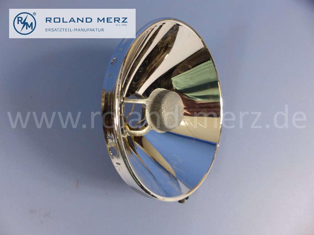 0008268678 Bosch reflector head lamp, right, H4, right hand traffic, Mercedes W123, original Mercedes spare-part, NOS