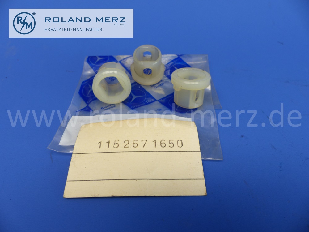 1152671650 Buchse, Büchse für Schalthebel Mittelschaltung Mercedes W108, W109, W111, SA 10.896, 10.912, Original Mercedes Neuteil, NOS 