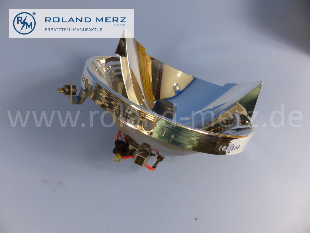 0008263878 Bosch reflector head lamp left and right, Mercedes W114, W115, Strich 8, SA 55570, original Mercedes spare-part, NOS