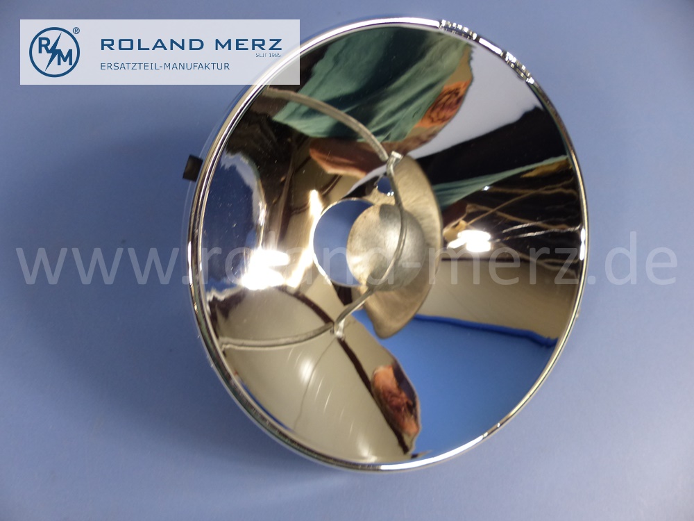 0008261981 Bosch Reflektor Scheinwerfer, asymmetrisch, 180mm, Rechtsverkehr, Mercedes W105, W120, W121, W128, W180, Ponton, Mercedes, Original Mercedes Neuteil, NOS 