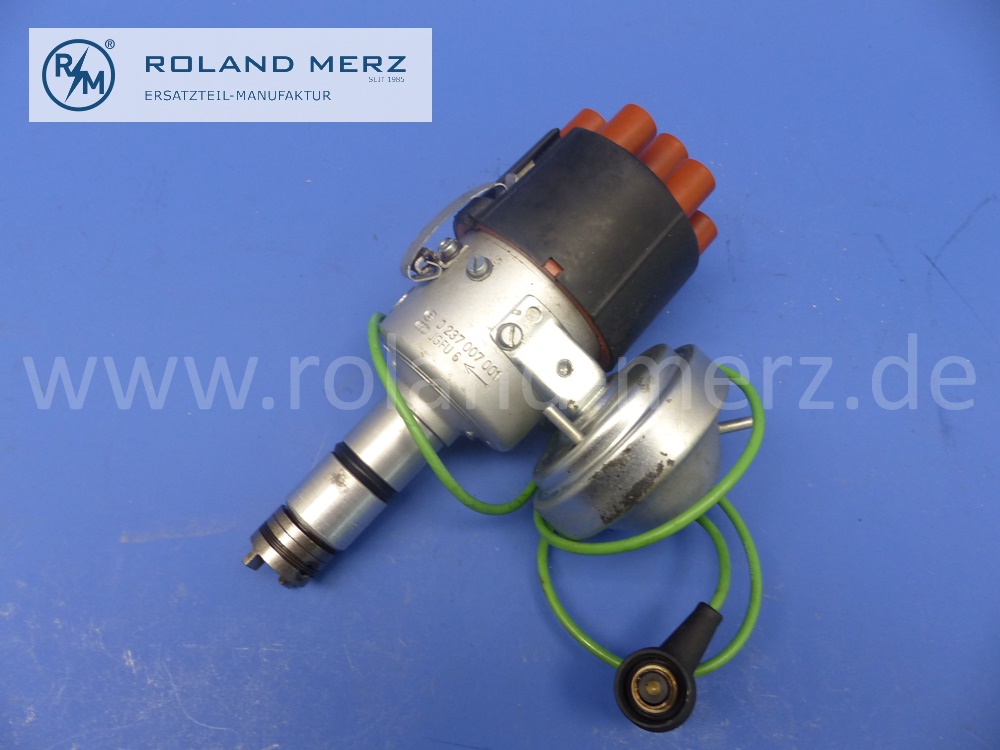 0237007001 ignition distributor Bosch, JGFU 6, complete, Mercedes M123, W123, (76 - 85), original Bosch exchange part, NOS