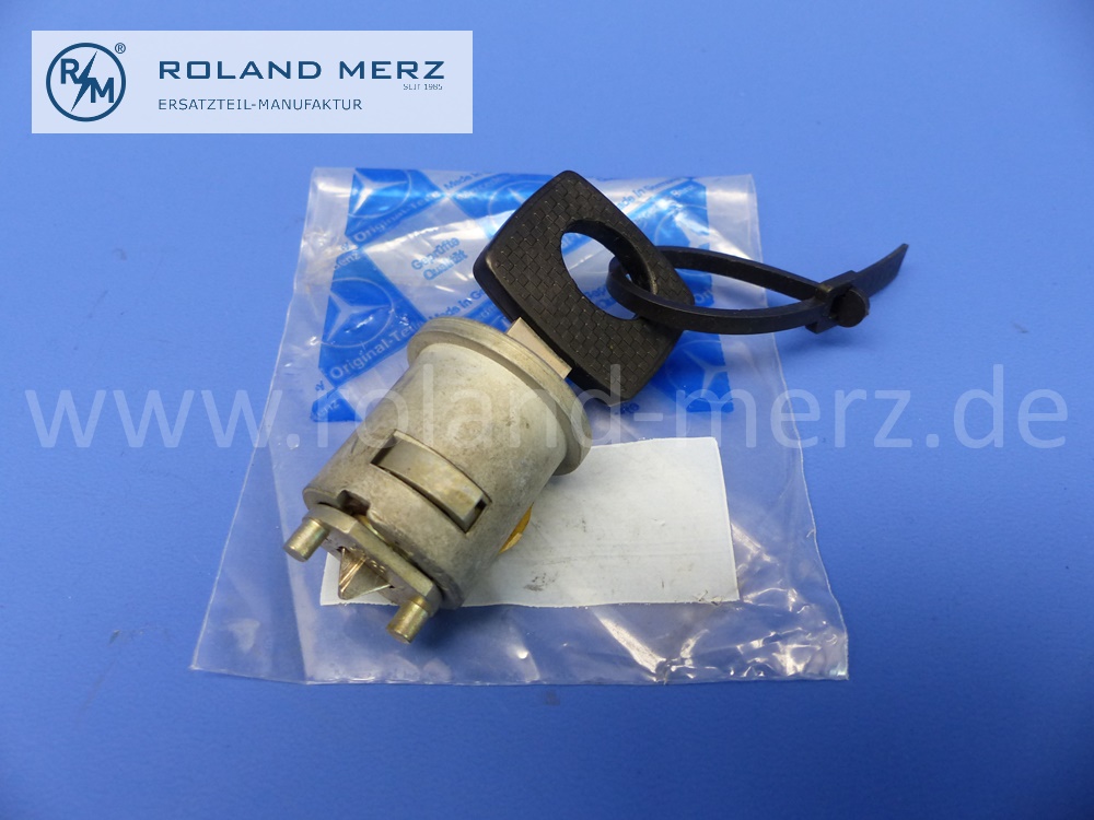 1154624130 Schließzylinder für Zündschloss Mercedes W115, W116, W461, 601, 602, 611, 200, 230.4, 240D, 240 3.0, 280S, 280SE, 450SE, 450SEL, 6.9, original Mercedes Neuteil, NOS 