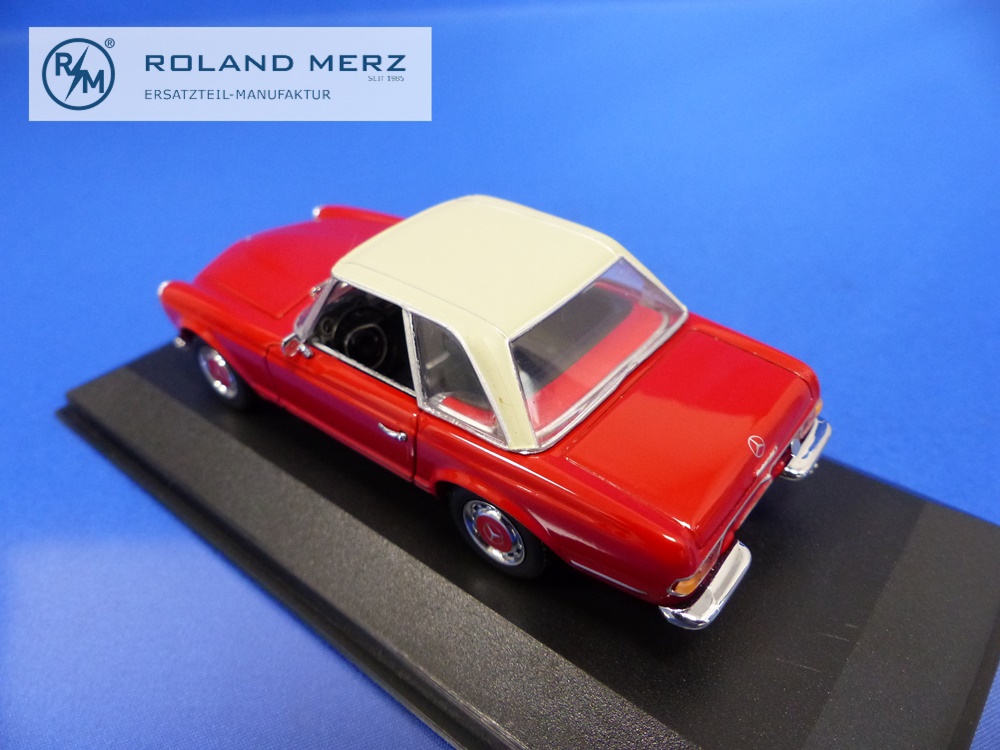 Mercedes-Benz 280 SL Pagode rot/weiss