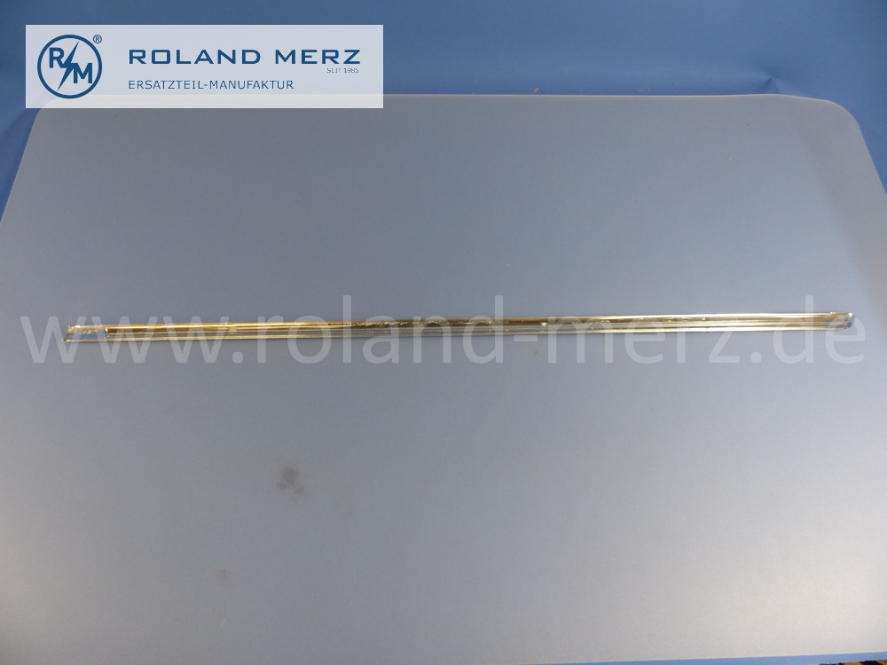1236985480 Zierstab, Zierleiste, links, Oberkante Hinterkotflügel, Mercedes S123, T-Modell, Länge 940 mm, Original Mercedes Neuteil, NOS