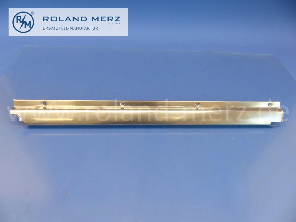 1086860436 Abdeckschiene, Schiene, Fondtür unten rechts, Mercedes W108, 250S, 250SE, 300SEB, Länge 600mm, Original Mercedes Neuteil, NOS