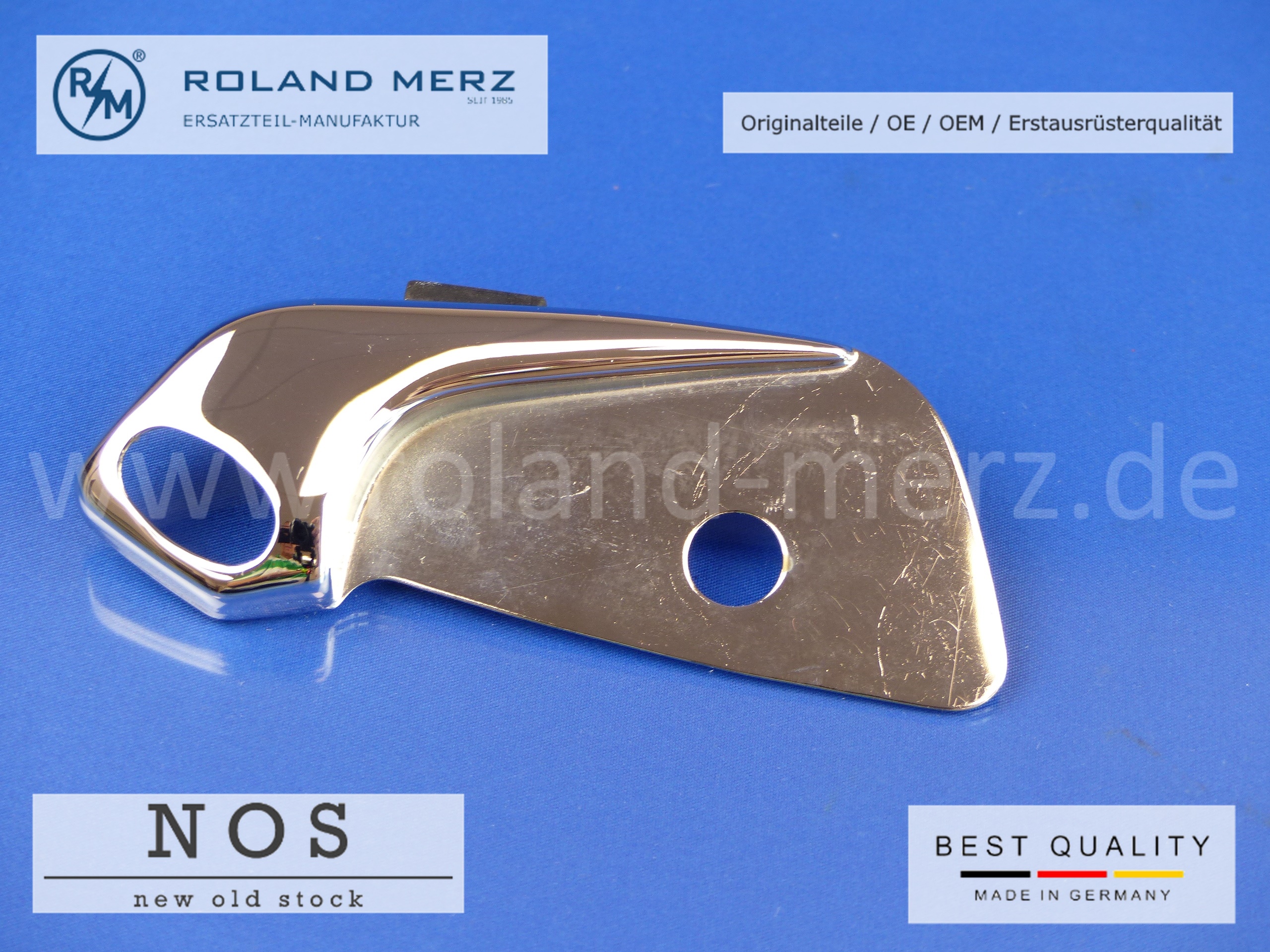 Mercedes Abdeckung Armlehne, links, chrom, A112 815 01 43