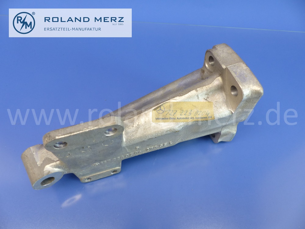 1272230204 Träger Motor, Motorträger, links, Mercedes W109, W108, W111, Original Mercedes Neuteil, NOS