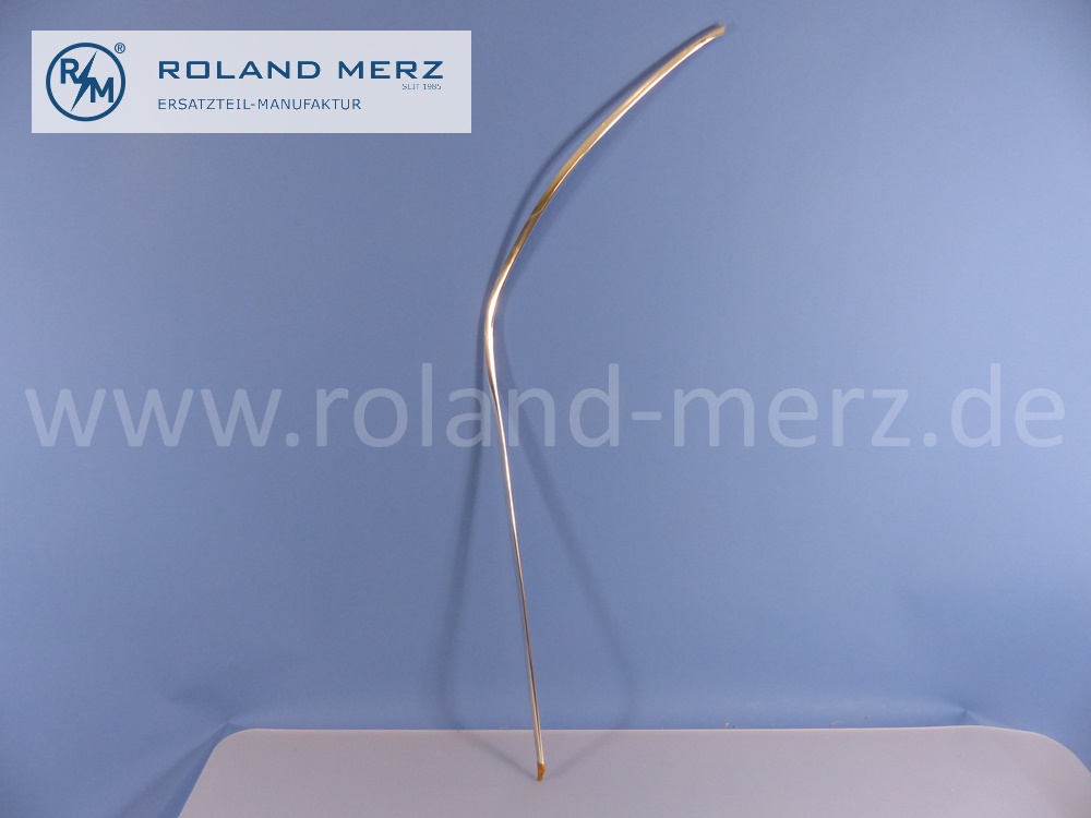 1237380131 Zierstab, Zierleiste, links, Fensterrahmen Fondtür, Mercedes W123, Länge 1090 mm, Original Mercedes Neuteil, NOS
