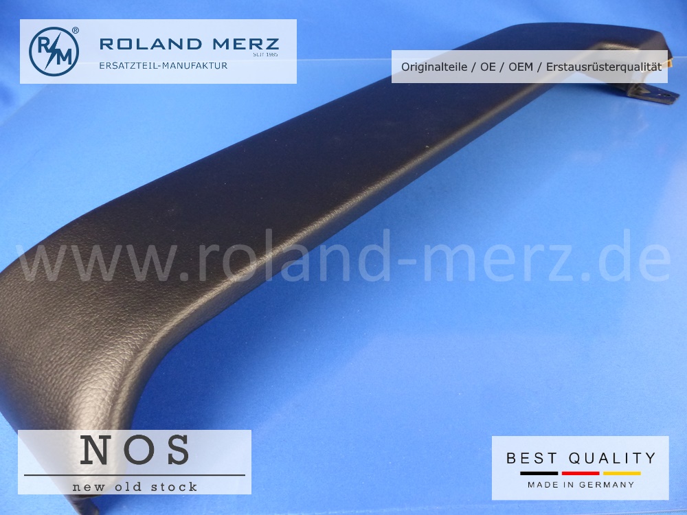 107-720-01-24-05 Türtasche schwarz li. 107 720 01 24 Mercedes 280SL - 560SL und 280SLC - 500 SLC Farbcode 9007