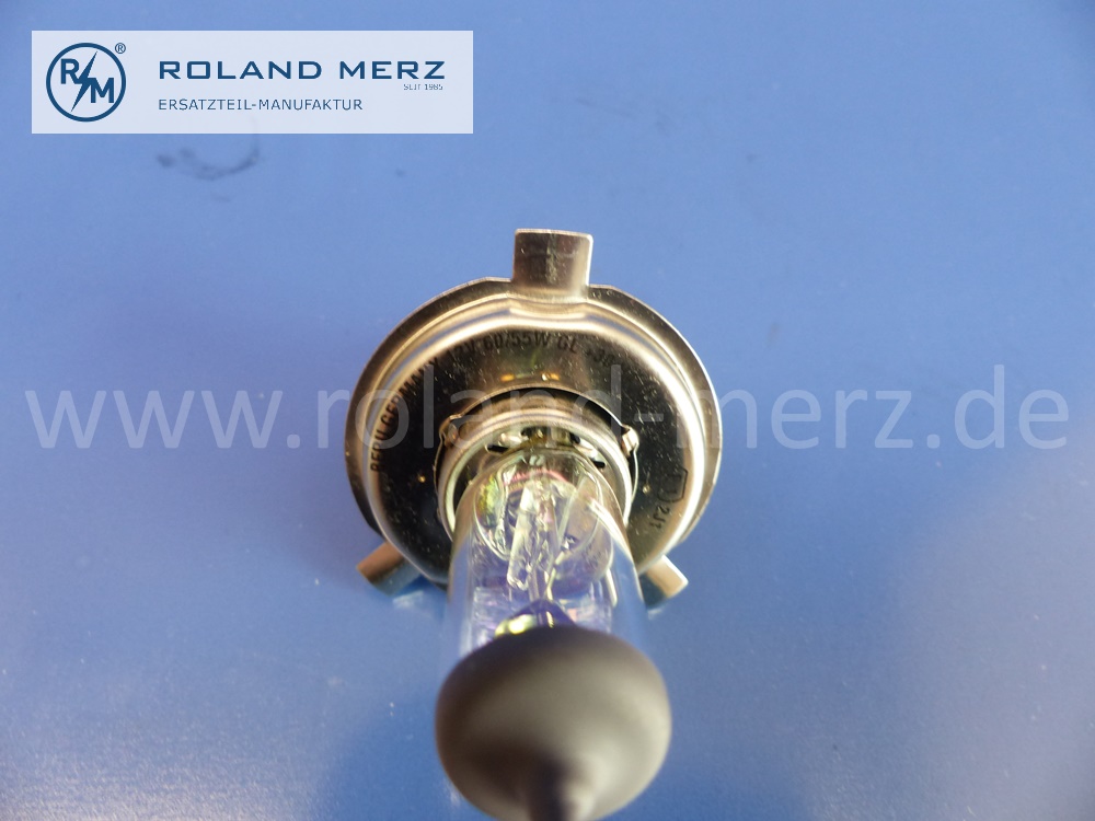 112604 Glühlampe H4, Abblendlicht, 12V, 65/55W, P43t, Beru 0500112604, UV reduziert, Original BERU Neuteil, NOS 
