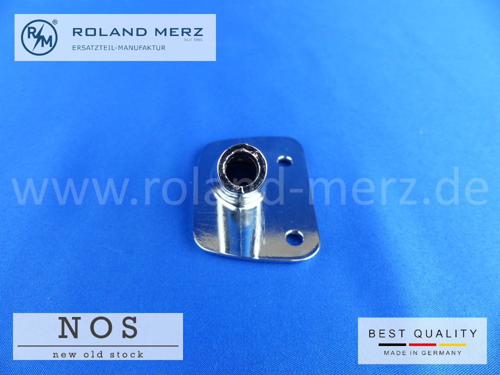 P1110455 Lager für Kopfstütze unten links Mercedes 110 975 01 14 für alle BM 110 220b, Sb, SEb, 230S
