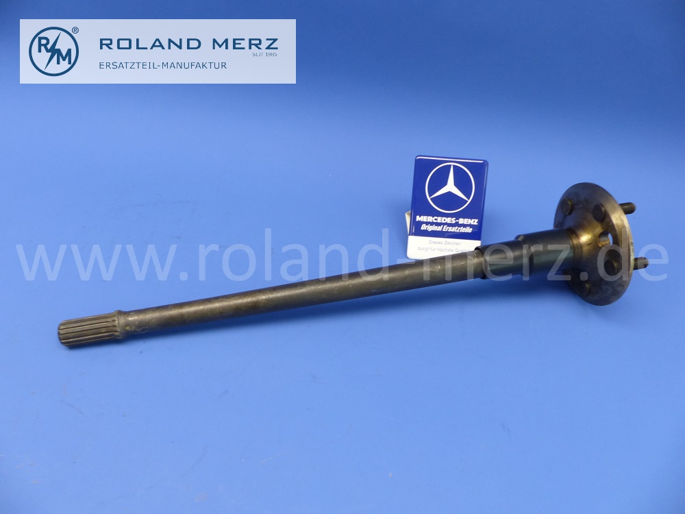 1983500310 Hinterachswelle rechts, mit Radbefestigungsbolzen, Mercedes W198, 300SL, original Mercedes Neuteil, NOS 