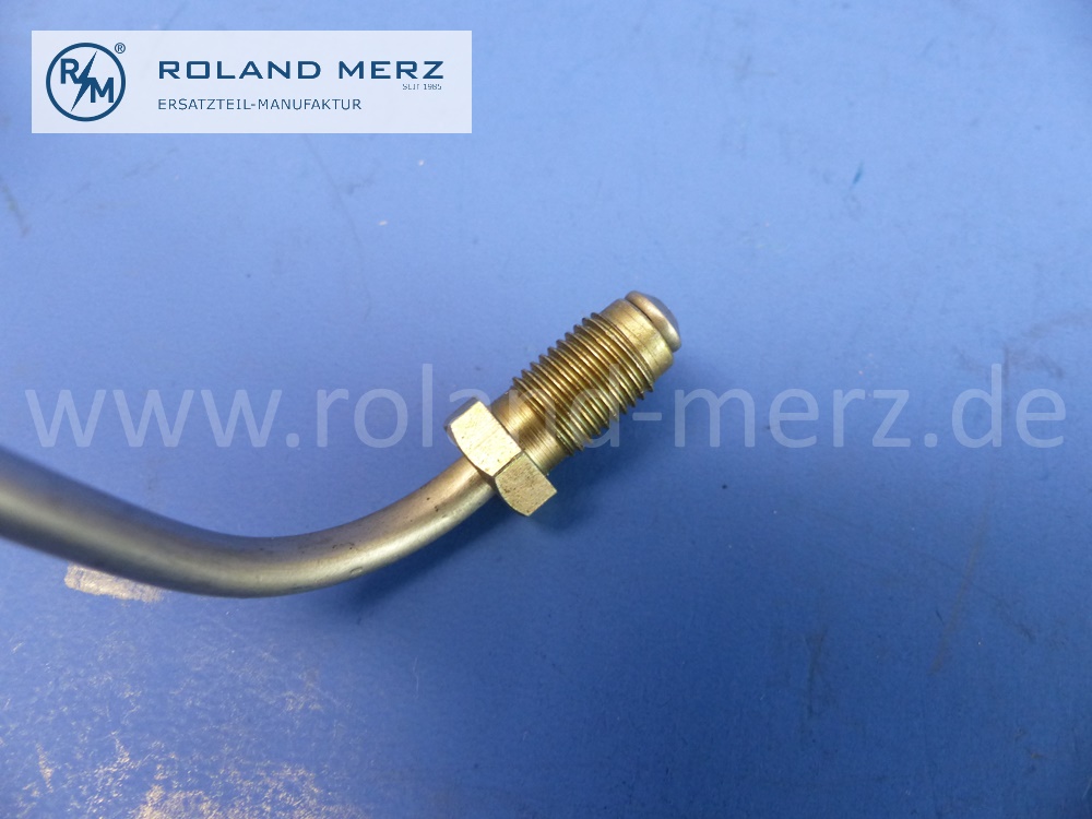 1984200726 Leitung, Bremsleitung, links, Vorderachse, Mercedes W198, 300SL, wahlweise von Bremsschlauch an Bremszange, Scheibenbremse, original Mercedes Neuteil, NOS 