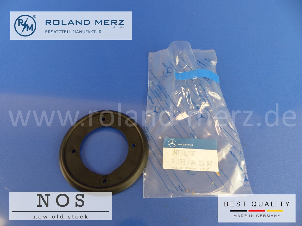 1988260097 Gummiunterlage Blinkerglas vorne Mercedes 190SL 300SL