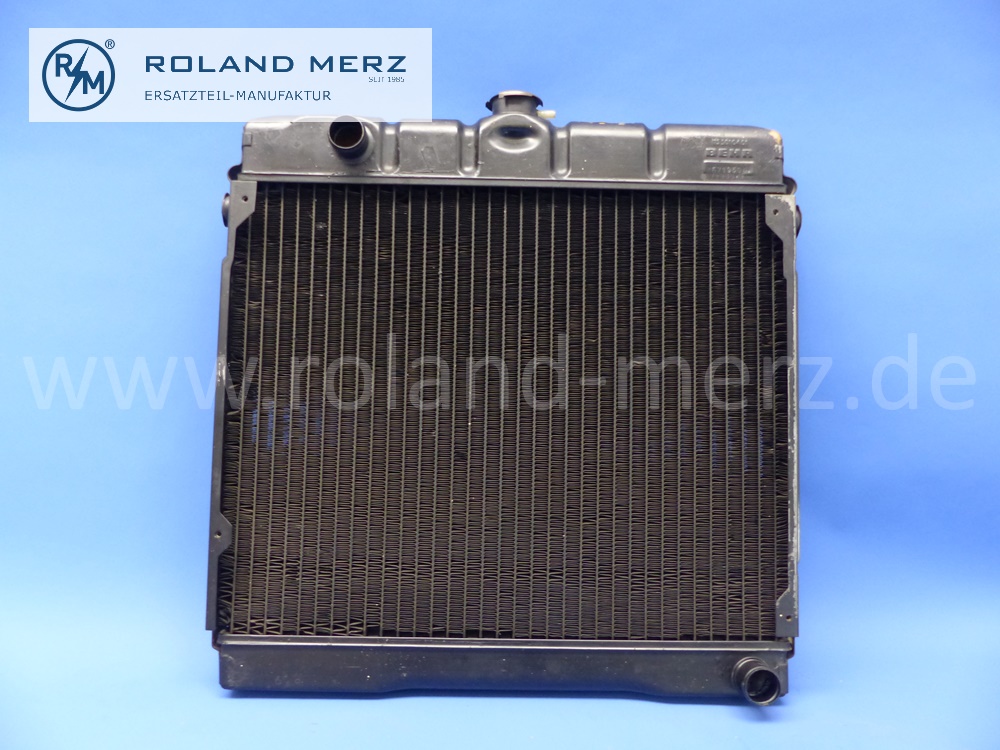 1155010401 Kühler, Wasserkühler, Wärmetauscher, Mercedes W115, Strich 8, Schaltgetriebe, Original Mercedes Neuteil, NOS - geprüft -