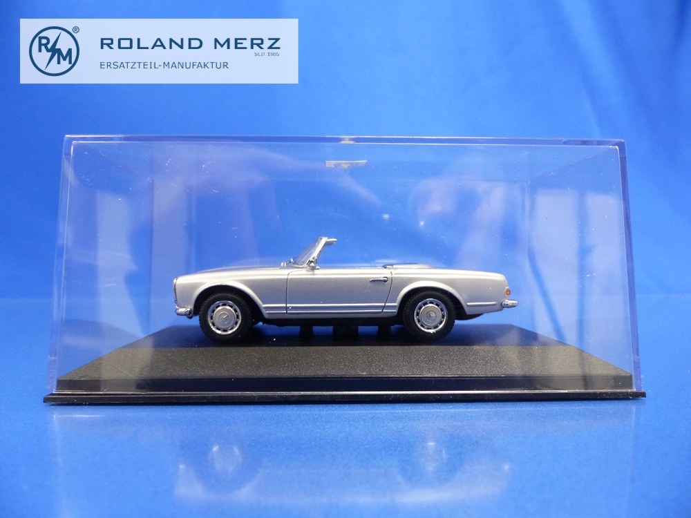 032230-03 Mercedes-Benz 280 SL Cabriolet silber - Minichamps PMA 1:43