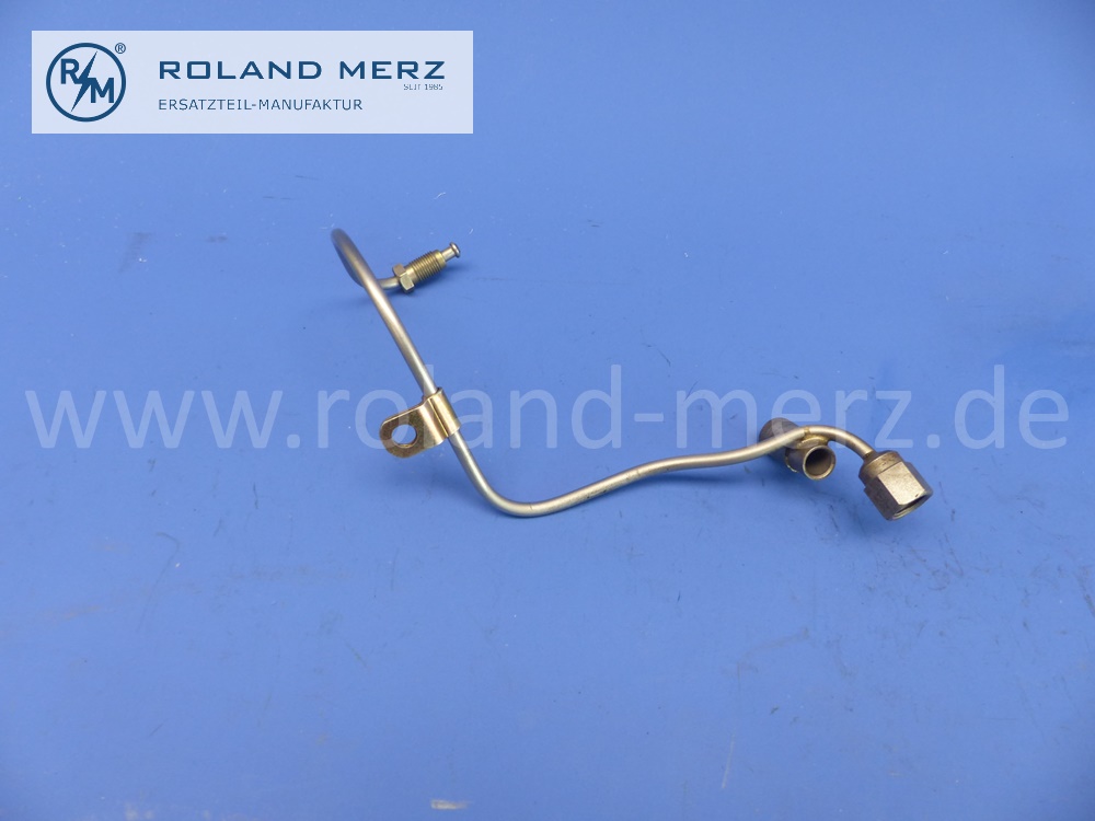1984200826 Leitung, Bremsleitung, rechts, Vorderachse, Mercedes W198, 300SL, wahlweise von Bremsschlauch an Bremszange, Scheibenbremse, original Mercedes Neuteil, NOS 