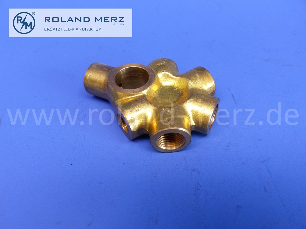 0004281437 Verteiler Ringstutzen am Bremszylinder für Mercedes L319D und O319D, original Mercedes Neuteil, NOS 