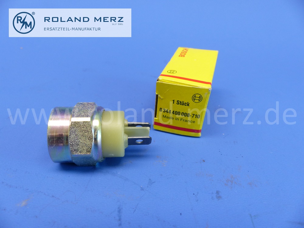 0344400008 Schalter Bremslicht, Bosch 0,1 - 0,5 bar, 0986345408, Original Bosch Neuteil, NOS 