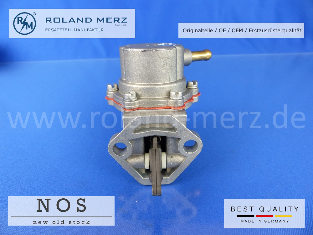 000-091-91-01-007 Krafstoffpumpe 001 091 48 01 Mercedes 190c, 200, 220b, 220Sb, 230 Originalteil Pierburg NOS