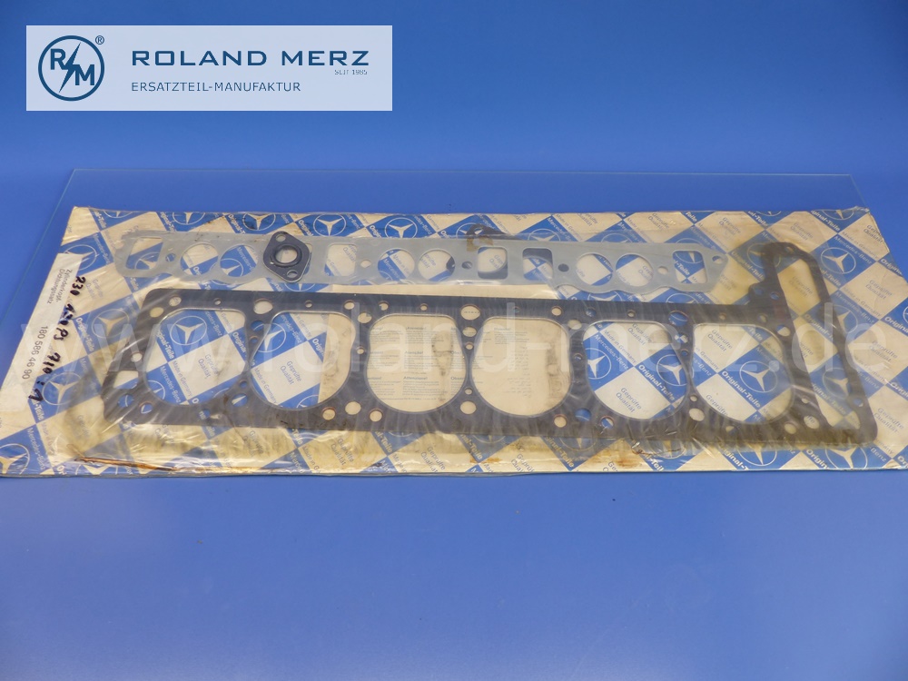 1805864690 Dichtungssatz Zylinderkopf, Mercedes Motor M180, Verdichtung 7,0 : 1, E: 1800106521, W114, 230, Original Mercedes Neuteil, NOS 