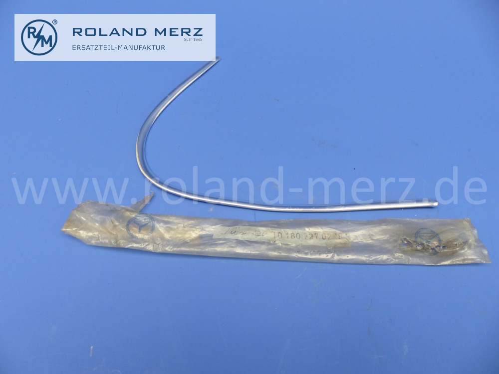 101807270282 1807270282 ornamental bar, curved at top, front door, inside right, Mercedes W128, W180, original Mercedes new part, NOS 