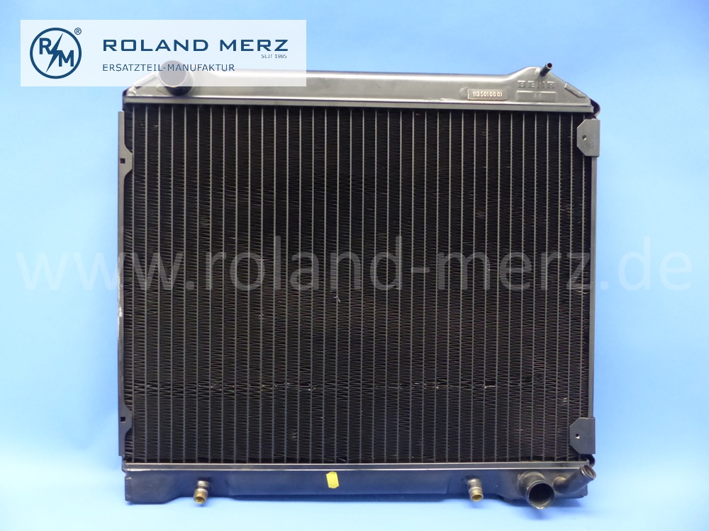 1135010001 Kühler, Wasserkühler, Wärmetauscher, Mercedes W113, 113.044, 280SL, Pagode, LHD, Original Mercedes Neuteil, NOS - geprüft -