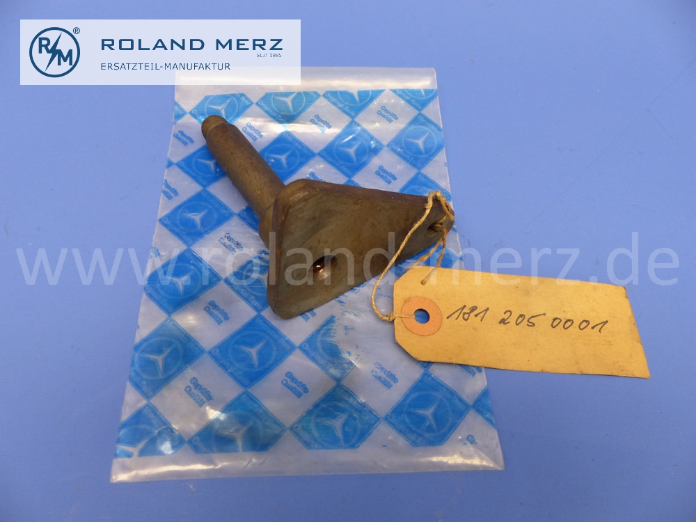 1812050001 Lagerbock Lüfter, Lüfterlagerbock Mercedes W120, 180, 180D, 180Db, OM 636, SA 012140, SA 082678, Original Mercedes Neuteil, NOS 