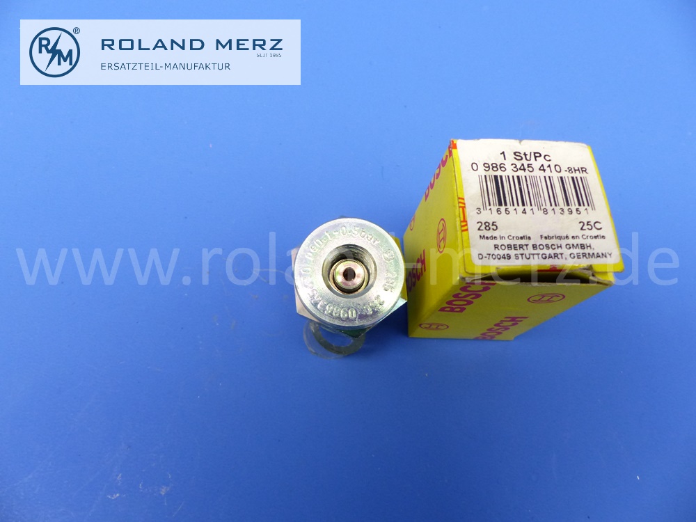 0986345410 Schalter Bremslicht, Druckschalter, Mercedes T2/L, Unimog, Original Bosch Neuteil, NOS
