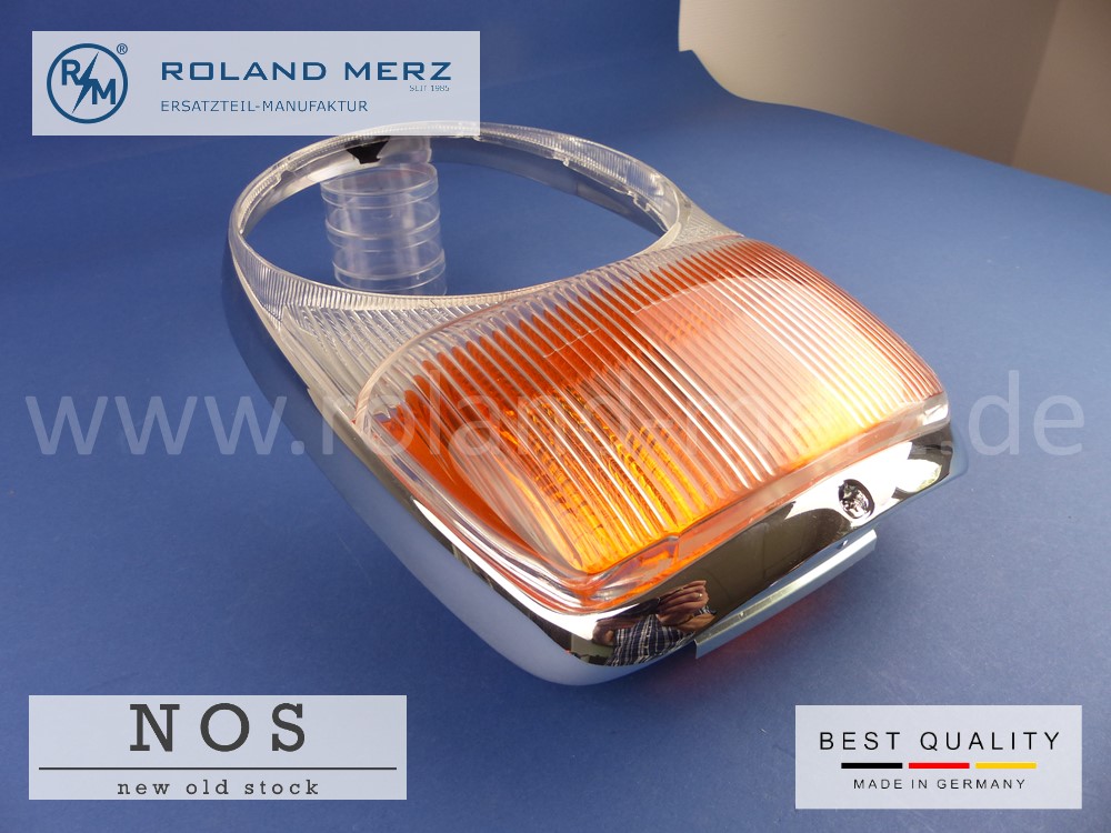 P1100390 Deckelring 113 826 0689 für Sealed-Beam-Scheinwerfer für Mercedes 230SL - 280 SL