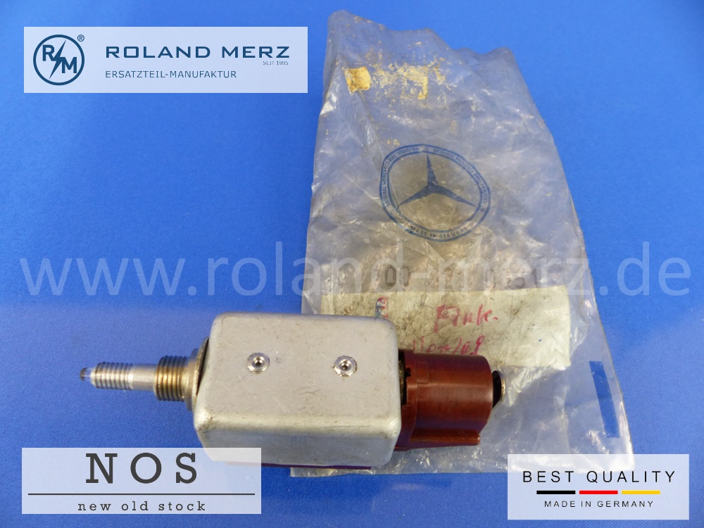 1008210051 Schalter an Instrumententafel Mercedes 600 Bm 100, 250S - 300SEL 6,9, 220SEb Coupe Original MB-Neuteil NOS 