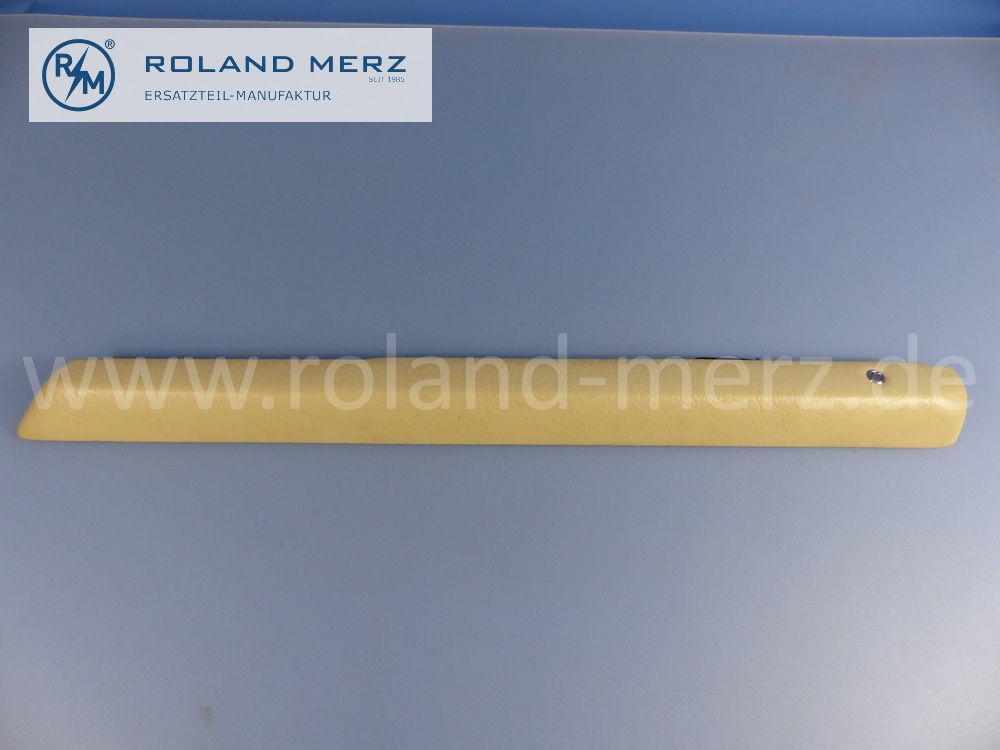 1157200251 Verkleidung Fensterschlüssel Fahrertür rechts, Farbe 8014, Mercedes W114, W115, Strich 8, Original Mercedes Neuteil, NOS
