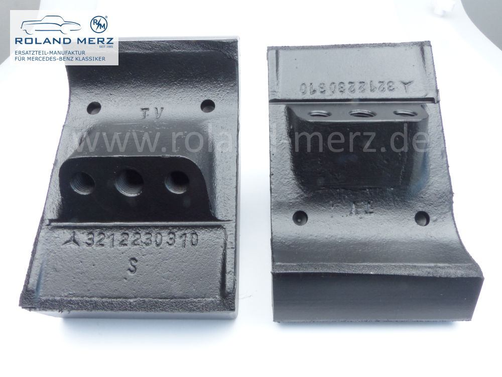 321-220-02-17-Lager-Roland-Merz_Ersatzteil-Manufaktur_2 Motorlager für Mercedes-Benz 321 220 02 17. Originalgetreue Aufarbeitung der Altteile im Austausch