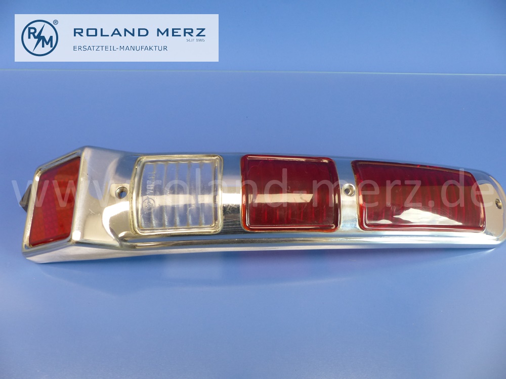 1988260452 Deckel Rücklicht rechts, Mercedes W198, 300SL Roadster, Export, Blinker rot, Original Mercedes Neuteil, NOS - gebraucht, geringer Mangel -