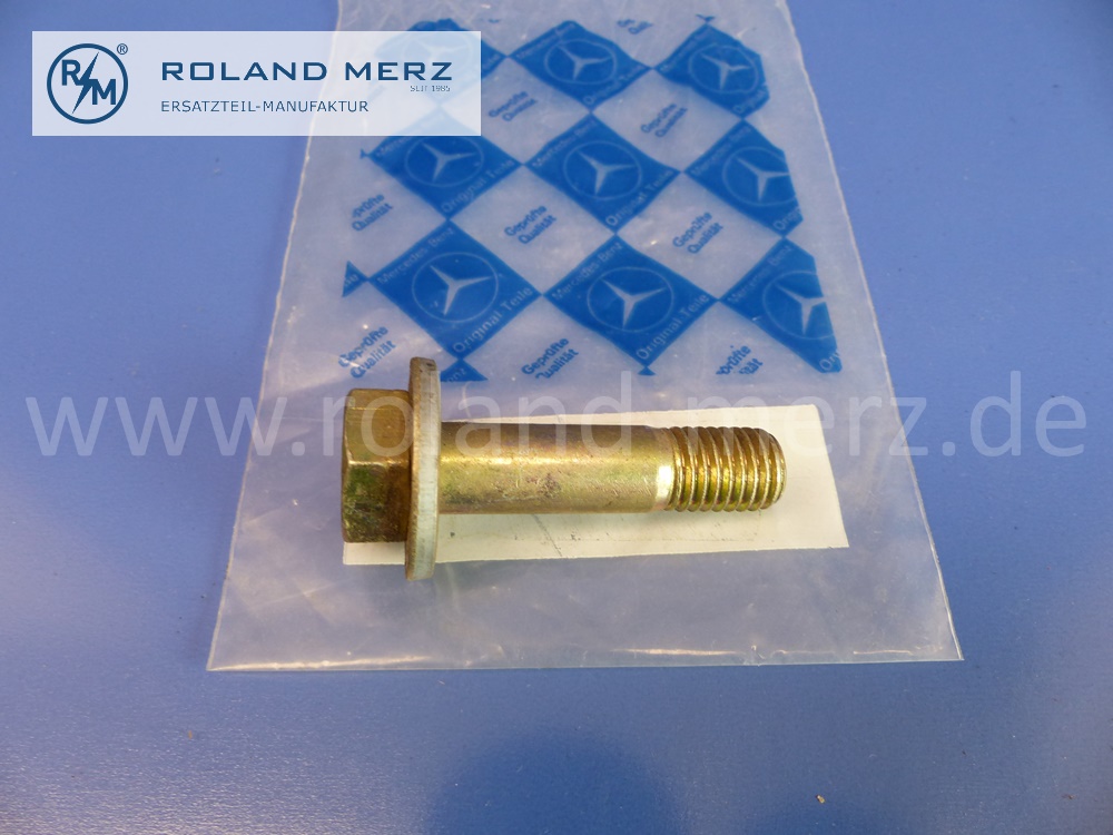 1212200471 Schraube Gummilager Motoraufhängung, vorne, Mercedes W108, W109, W110, W111, W112, 60 mm, Original Mercedes Neuteil, NOS