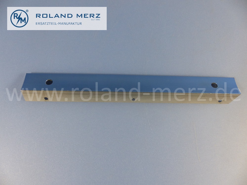 1137250865 Schiene, Abdichtschiene, rechts, Verdeckrahmen Softtop, oben, hinten, Länge 245mm, Mercedes W113, Pagode, MB 230SL, 250SL, 280SL, Original Mercedes Neuteil, NOS