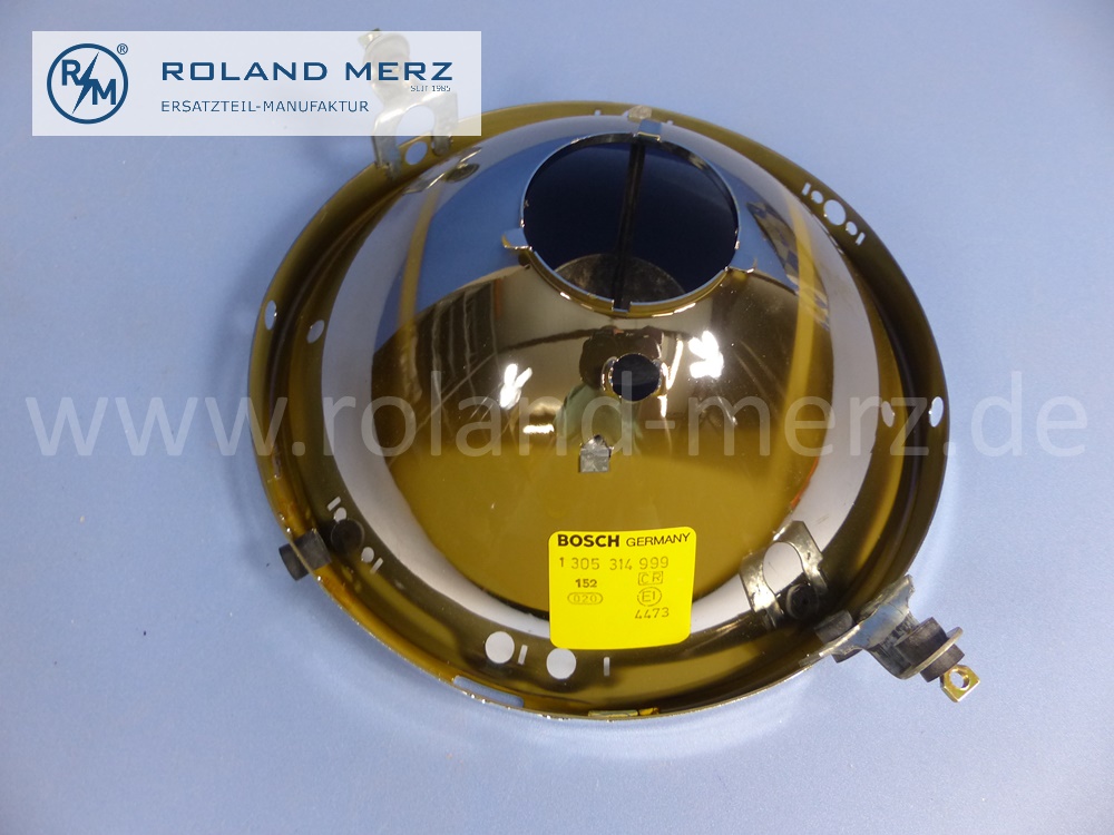 0008261478 Bosch Reflektor Scheinwerfer links und rechts, Mercedes W113 Pagode, Mercedes, Original Mercedes Neuteil, NOS