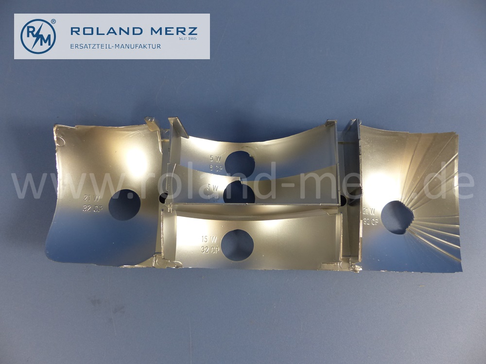 1158260481 Reflektor Rücklicht rechts, ältere Version, Mercedes W114, W115, Strich 8, Original Mercedes Neuteil, NOS 