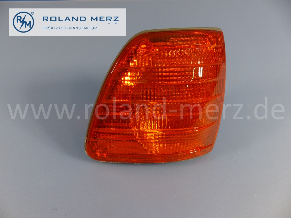 1168204161 Bosch Leuchteinheit, Scheinwerfer, links, mit Blinkleuchte, gelbe Nebellampe, Rechtsverkehr, Mercedes W116, Original Mercedes Neuteil, NOS 
