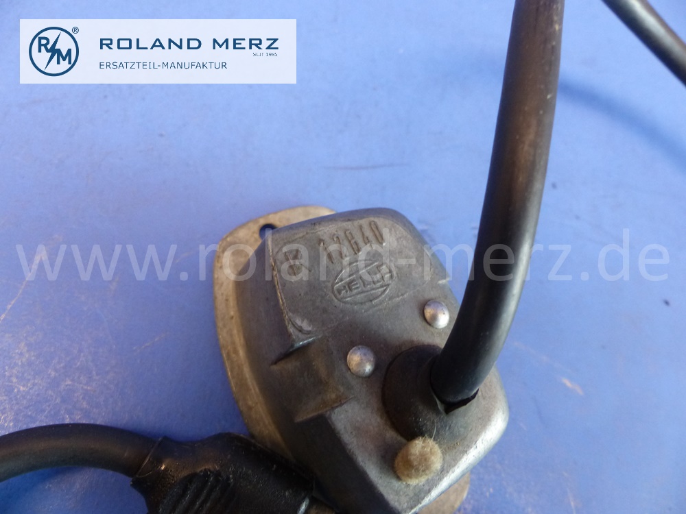 1108200062 Kennzeichenleuchte, ein Strang, ohne Blende, Mercedes W111, Original Mercedes Neuteil, NOS 