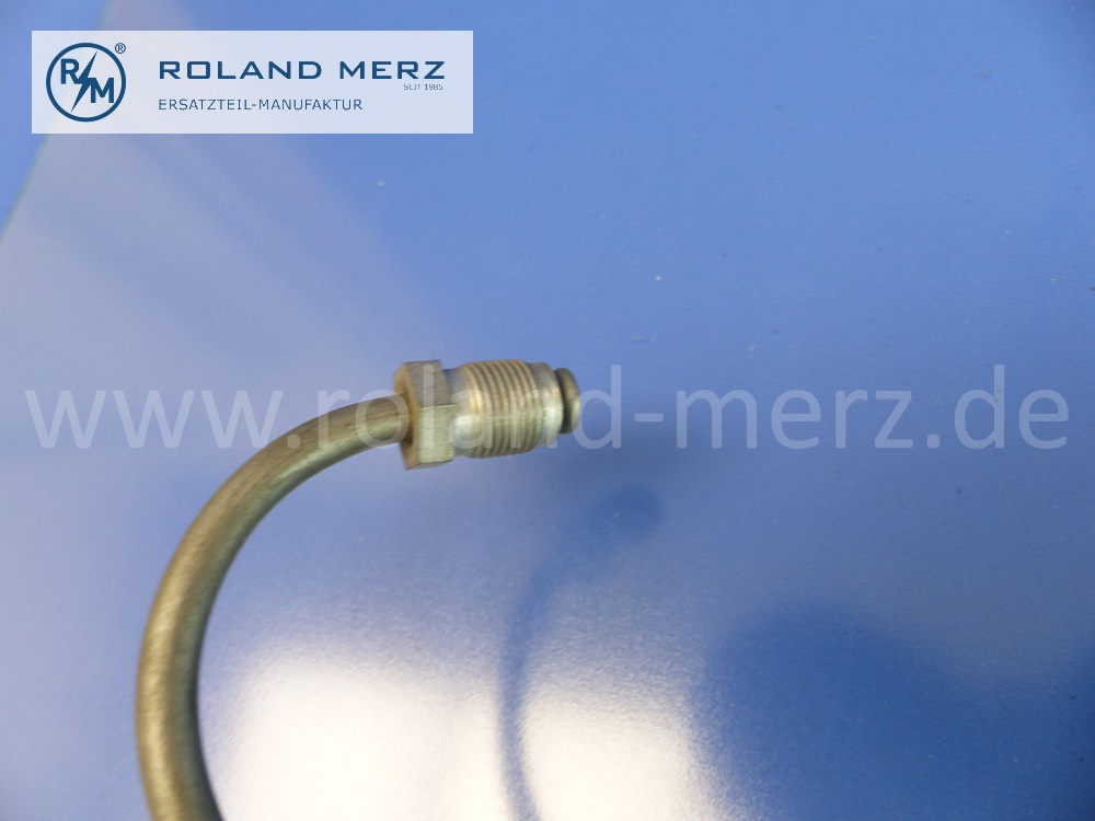 1804200626 Leitung, Bremsleitung, Bremsölleitung, ATE Bremsgerät an Hauptbremszylinder, Mercedes W105, W128, W180, Ponton, Original Mercedes Neuteil, NOS