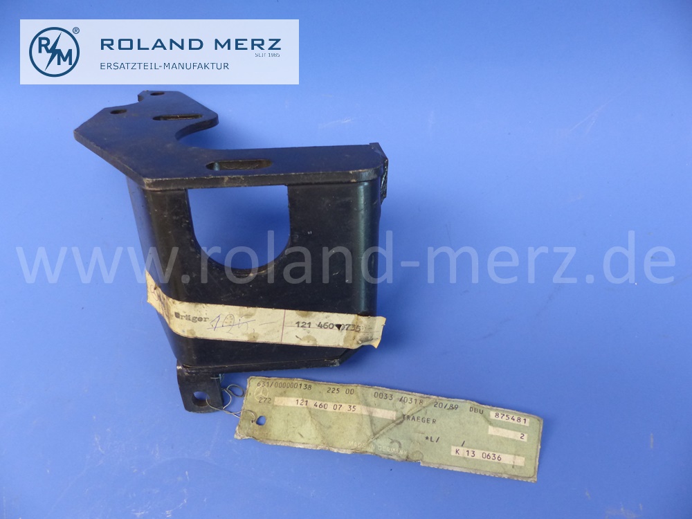 1214600735 Halter, Träger für Hydraulikpumpe, Hydropumpe Servolenkung, Mercedes W110, 190c – 200D, Original Mercedes Neuteil, NOS 