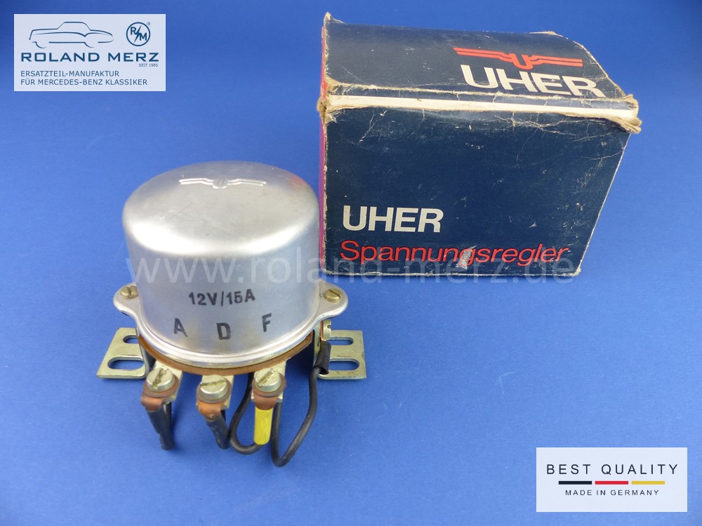 P1100069 Uher Regler 380 / 12 Volt 180 Watt 15 Amp. für Massey-Ferguson