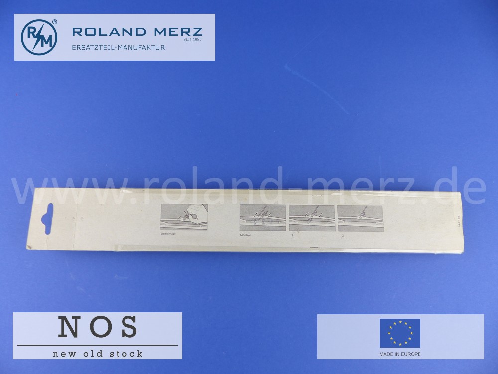 Paar original Bosch Wischerblätter, Länge 305mm, Edelstahl poliert, Bosch 3 398 110 466, Mercedes 113 820 00 45, für Mercedes 230SL - 280SL und alle Bm 110