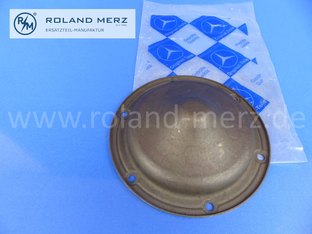 6360150530 cover, lid, timing gear case, injection timing gear, Mercedes W120, OM636, 170D, 170Da, 170Db, 170DS, 170S-D, 180D, 170 Db, 6360150130, original MB spare part, NOS