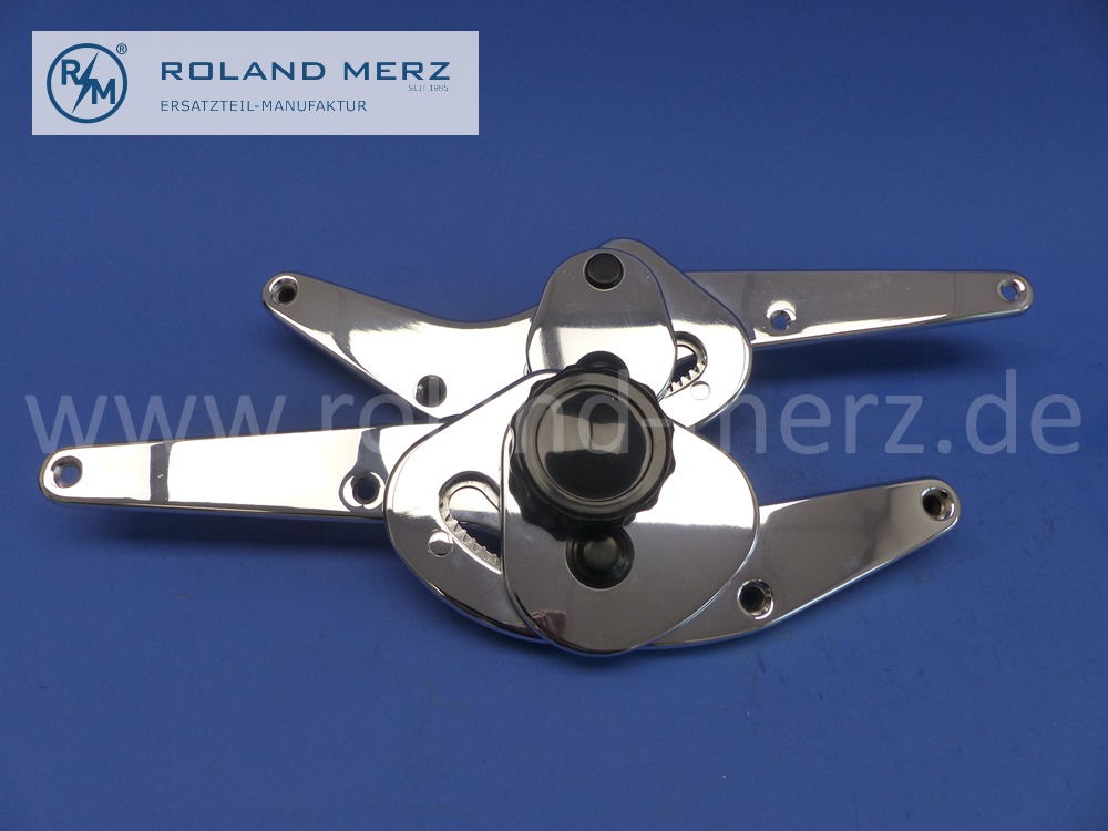 1089100280 Lieferumfang LU Lehnenverstellung, rechter Vordersitz, Mercedes W110, W111, original Mercedes Neuteil, NOS 