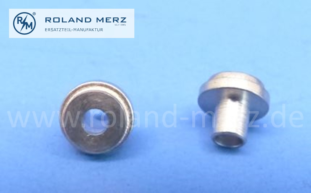 U1053, XW5102 Kontaktniet, Kontaktplättchen, Kontakt Wolfram, für Zündkontakte, Unterbrecherkontakte, Hersteller Edelmetallspezialist DODUCO Sinsheim, NOS 