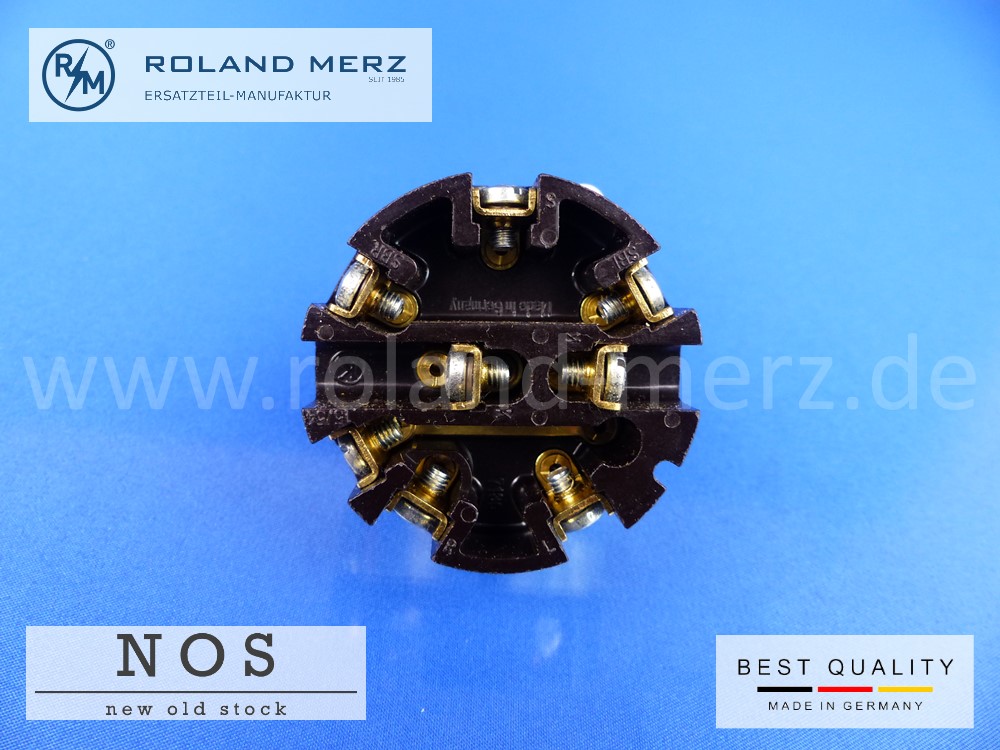 P1130742 Zweikreis-Blinker-Schalter S16 SWF 31/60210 mit Kontrollicht elfenbeinfarbig