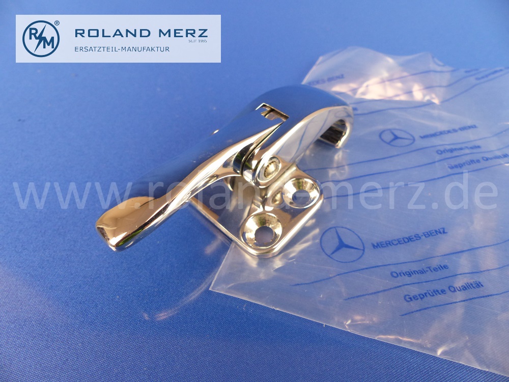 401217700026 1217700026 Verschluss Verdeck, Verdeckverschluss vorne Mitte, W121, 190SL, Original MB-Neuteil, NOS