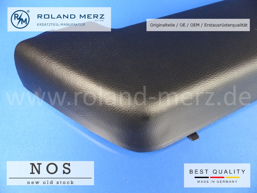107-720-01-24-02 Türtasche schwarz li. 107 720 01 24 Mercedes 280SL - 560SL und 280SLC - 500 SLC Farbcode 9007